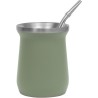 merchandising promocional set matero con bombilla y mug térmico